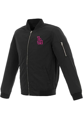 Los Angeles Dodgers Mens Nylon Bomber Light Weight Jacket