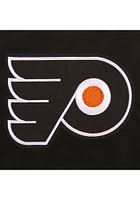 Philadelphia Flyers Mens Black Nylon Bomber Light Weight Jacket