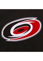 Carolina Hurricanes Mens Black Nylon Bomber Light Weight Jacket