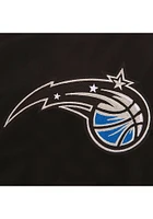Orlando Magic Mens Black Nylon Bomber Light Weight Jacket