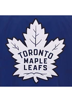 Toronto Maple Leafs Mens Blue Nylon Bomber Light Weight Jacket