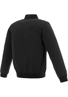 Philadelphia Phillies Mens Black Nylon Bomber Color Logo Light Weight Jacket