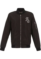 Chicago White Sox Mens Nylon Bomber Light Weight Jacket