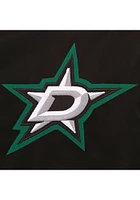 Dallas Stars Mens Black Nylon Bomber Light Weight Jacket