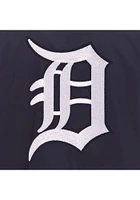 Detroit Tigers Mens Navy Blue Nylon Bomber Light Weight Jacket