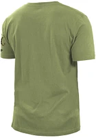 New Era Kansas City Royals Olive Armed Forces Day Brushed Short Sleeve T Shirt