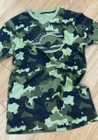 New Era Cincinnati Reds Green Armed Forces Day Camo Short Sleeve T Shirt