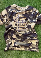 New Era St Louis Cardinals Green Armed Forces Day Camo Short Sleeve T Shirt