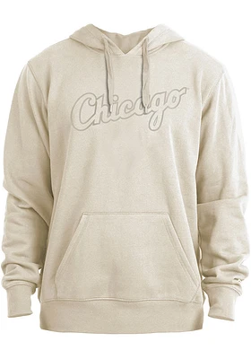 New Era Chicago White Sox Mens Tonal 2 Tone Long Sleeve Hoodie