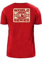 New Era St Louis Cardinals Red Tonal 2 Tone Short Sleeve T Shirt
