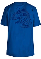 New Era Kansas City Royals Blue Outdoor Short Sleeve T Shirt
