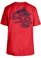New Era St Louis Cardinals Red Outdoor Short Sleeve T Shirt