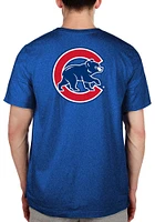 New Era Chicago Cubs Blue Club House Short Sleeve T Shirt
