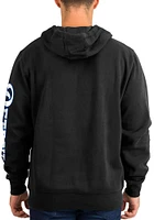 New Era Detroit Pistons Mens Black City Edition Design Long Sleeve Hoodie