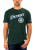 New Era Detroit Pistons Green City Edition Short Sleeve T Shirt