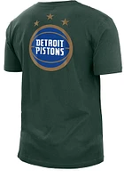 New Era Detroit Pistons Green City Edition Short Sleeve T Shirt