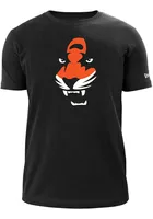 New Era Cincinnati Bengals Black Logo Element Short Sleeve T Shirt