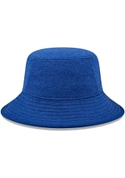 New Era Kansas Jayhawks Blue Heather Mens Bucket Hat