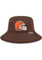 New Era Cleveland Browns Brown Heather Mens Bucket Hat
