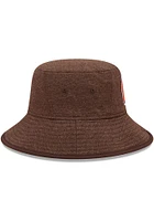 New Era Cleveland Browns Brown Heather Mens Bucket Hat