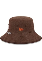 New Era Cleveland Browns Brown Heather Mens Bucket Hat