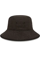New Era Pittsburgh Steelers Black Heather Mens Bucket Hat