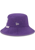 New Era TCU Horned Frogs Purple Heather Mens Bucket Hat