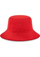 New Era Texas Tech Red Raiders Black Heather Mens Bucket Hat