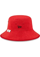 New Era Texas Tech Red Raiders Black Heather Mens Bucket Hat