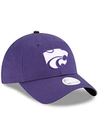 New Era K-State Wildcats Purple Bow Back 9TWENTY Womens Adjustable Hat
