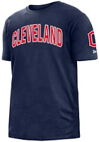 New Era Cleveland Guardians Navy Blue Game Day Arch Name Short Sleeve Fashion T Shirt