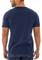 New Era Cleveland Guardians Navy Blue Game Day Arch Name Short Sleeve Fashion T Shirt