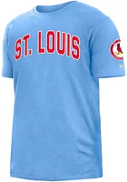 New Era St Louis Cardinals Red Game Day Arch Name Short Sleeve Fashion T Shirt