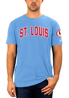 New Era St Louis Cardinals Red Game Day Arch Name Short Sleeve Fashion T Shirt