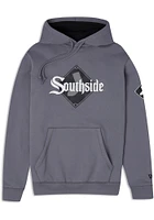 New Era Chicago White Sox Mens Grey City Connect Logo Long Sleeve Hoodie