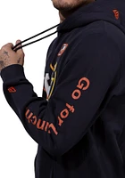 New Era Houston Astros Mens Navy Blue City Connect Logo Long Sleeve Hoodie