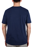 New Era Cleveland Guardians Navy Blue Mono Camo Short Sleeve Fashion T Shirt