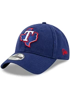 New Era Texas Rangers Core Classic 9TWENTY Adjustable Hat - Blue