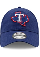 New Era Texas Rangers Core Classic 9TWENTY Adjustable Hat - Blue