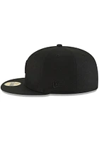 New Era Detroit Tigers Mens Black Tonal Logo 59FIFTY Fitted Hat