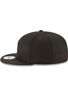 New Era Texas Rangers Black Tonal Basic 9FIFTY Mens Snapback Hat
