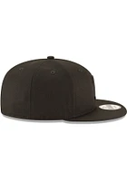 New Era Texas Rangers Black Tonal Basic 9FIFTY Mens Snapback Hat