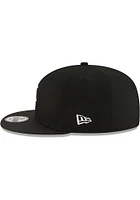 New Era Detroit Tigers Black White Logo 9FIFTY Mens Snapback Hat