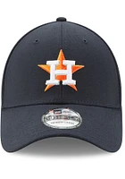 New Era Houston Astros Mens Navy Blue Team Classic 39THIRTY Flex Hat