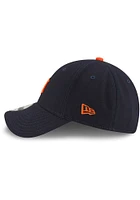 New Era Detroit Tigers Road The League 9FORTY Adjustable Hat - Navy Blue
