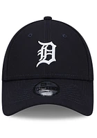 New Era Detroit Tigers Navy Blue JR The League 9FORTY Youth Adjustable Hat