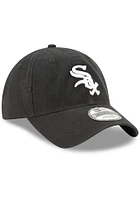 New Era Chicago White Sox Game Replica Core Classic 2.0 9TWENTY Adjustable Hat - Black