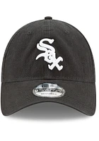 New Era Chicago White Sox Game Replica Core Classic 2.0 9TWENTY Adjustable Hat - Black