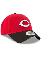 New Era Cincinnati Reds Road Replica Core Classic 2.0 9TWENTY Adjustable Hat - Red