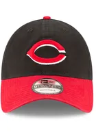 New Era Cincinnati Reds Alt Replica Core Classic 2.0 9TWENTY Adjustable Hat - Black